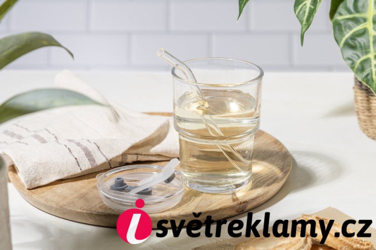 Glassip skleněný cestovní hrnek