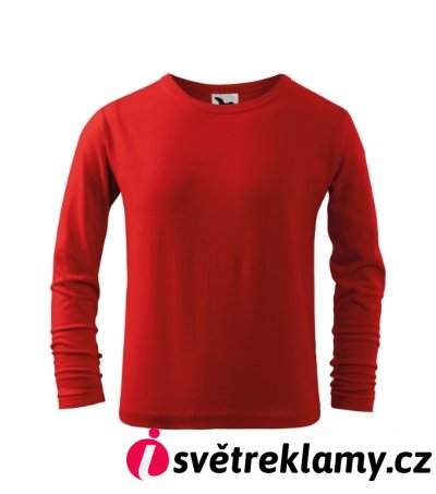 Fit-T LS - Barva: bílá, Velikost: 110 cm/4 roky