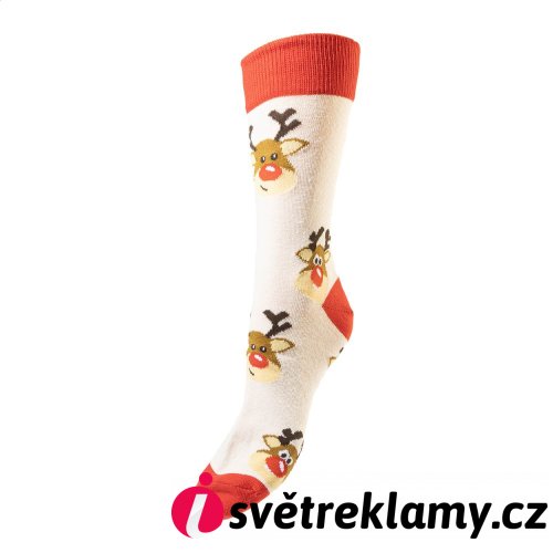 Julsokka vánoční ponožky, sob