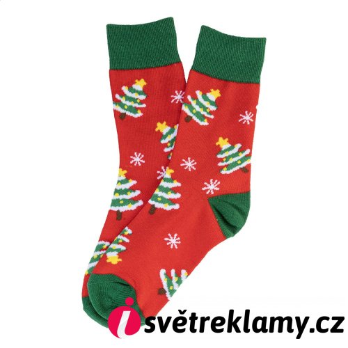 Julsokka vánoční ponožky, stromeček