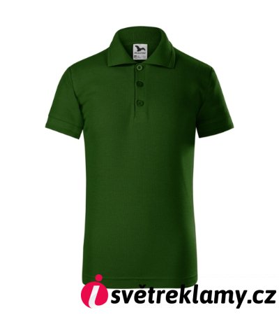 Pique Polo - Barva: bílá, Velikost: 158 cm/12 let