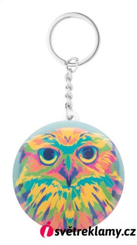 KeyBadge Bottle přívěšek na klíče s plackou