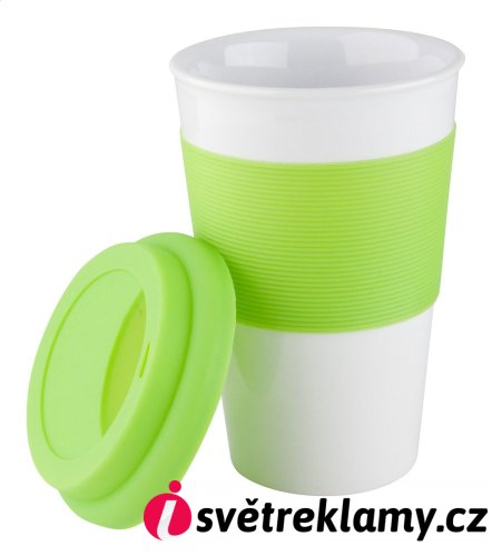 Soft Touch hrnek se silikonem