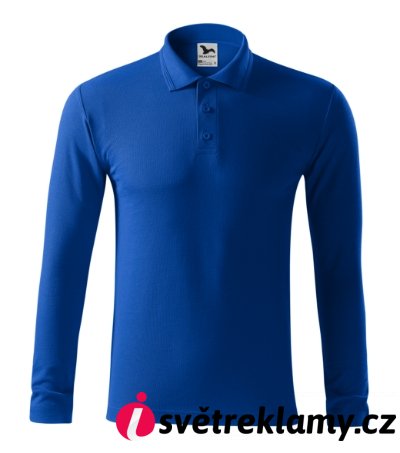 Pique Polo LS - Barva: bílá, Velikost: S