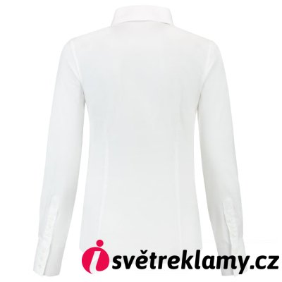 Fitted Blouse - Barva: blue, Velikost: 38