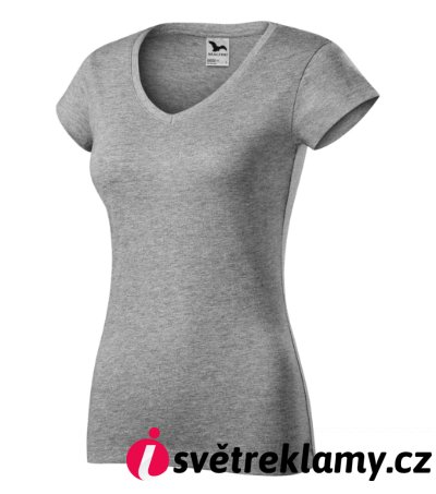 Fit V-neck - Barva: bílá, Velikost: XS