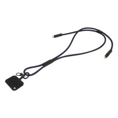HolCharge 60W RPET kabel se šňůrkou na mobil
