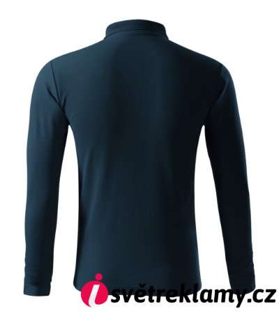 Pique Polo LS - Barva: bílá, Velikost: S