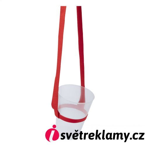Lancup lanyard s držákem na láhve