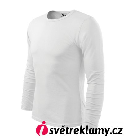 Fit-T LS - Barva: bílá, Velikost: 3XL