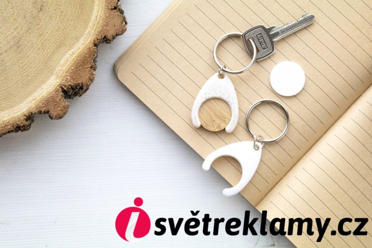 Boinc žeton do košíku z bambusu