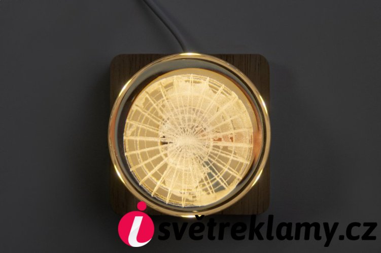 LumiGlobe skleněná světelná koule