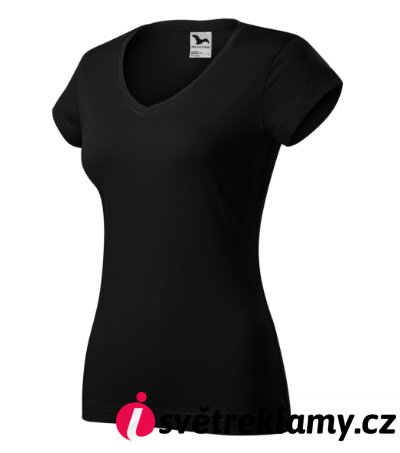 Fit V-neck - Barva: bílá, Velikost: XS