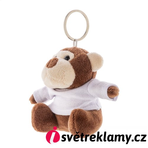 ApeFob plyšový přívěsek na klíče s opičkou