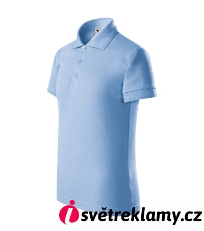 Pique Polo - Barva: bílá, Velikost: 158 cm/12 let