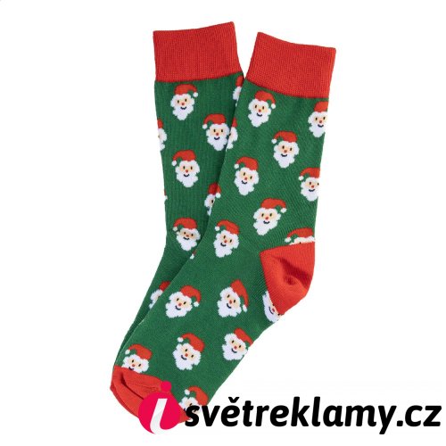 Julsokka vánoční ponožky, Santa Claus
