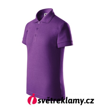 Pique Polo - Barva: bílá, Velikost: 158 cm/12 let