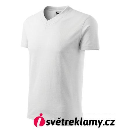 V-neck - Barva: bílá, Velikost: S
