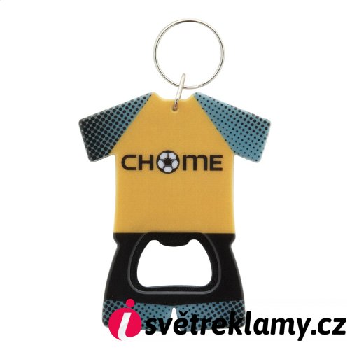 Soccer přívěšek na klíče s otvírákem na láhve