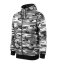 Camo Zipper - Barva: camouflage gray, Velikost: S