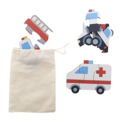 Zoofrik logická hra, vozidla