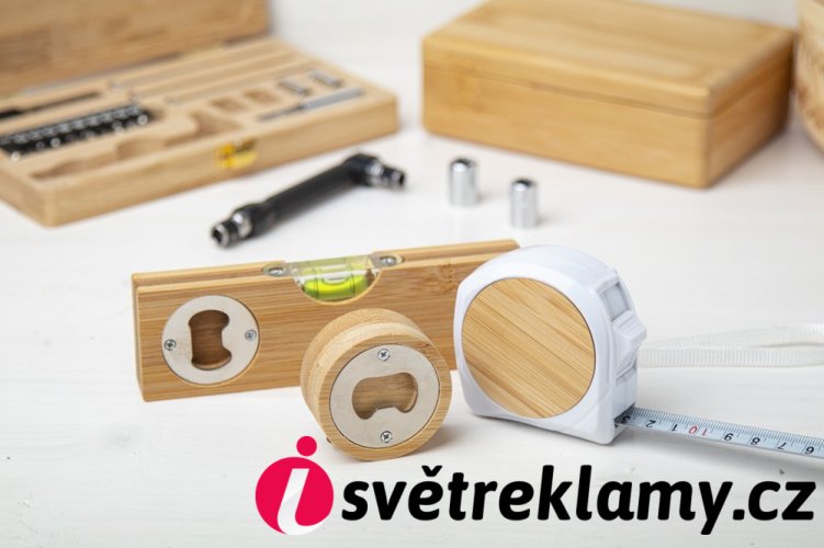 Spiroo vodováha s otvírákem na láhve