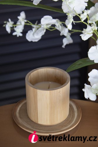Takebo svíčka v bambusu