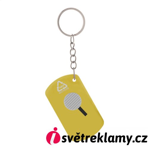 Parcelo přívěšek na klíče s nožíkem na papír