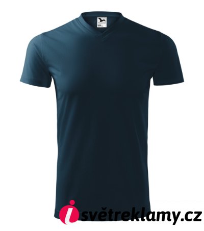 Heavy V-neck - Barva: bílá, Velikost: S