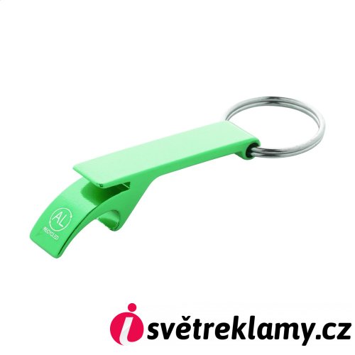 Rallop přívěšek na klíče s otvírákem
