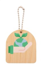 EcoRing přívěšek na klíče, zeměkoule