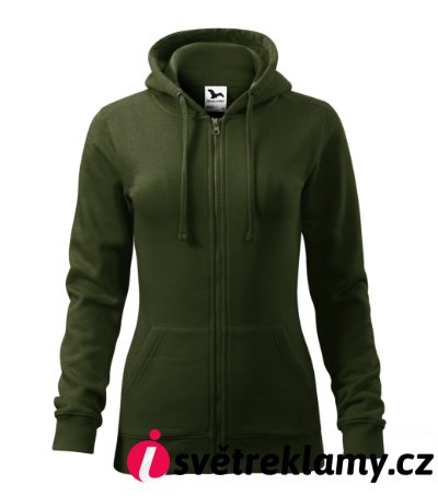 Trendy Zipper - Barva: bílá, Velikost: XS