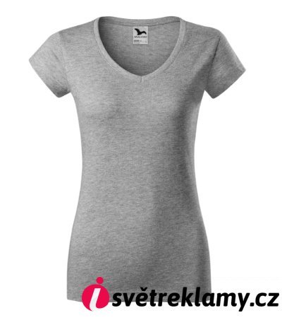 Fit V-neck - Barva: bílá, Velikost: XS