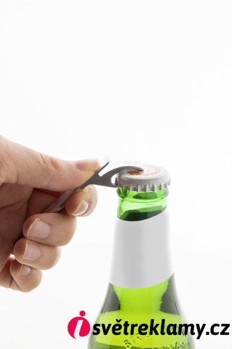 Rallop přívěšek na klíče s otvírákem