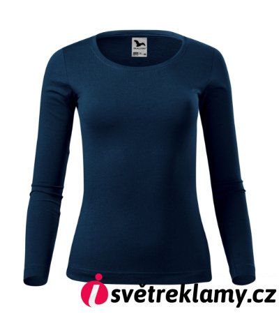 Fit-T LS - Barva: bílá, Velikost: XS