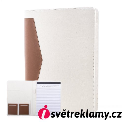 Carbasa A4 sloha na dokumenty z recyklovaného plátna