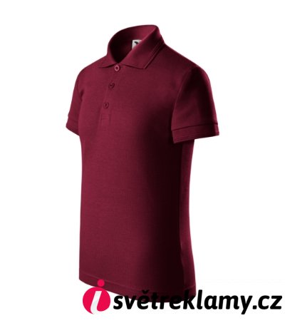 Pique Polo - Barva: bílá, Velikost: 158 cm/12 let