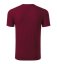 Action V-neck - Barva: garnet, Velikost: S