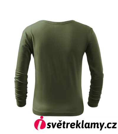 Fit-T LS - Barva: bílá, Velikost: 110 cm/4 roky