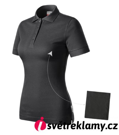 Resist Heavy Polo - Barva: černá, Velikost: XL