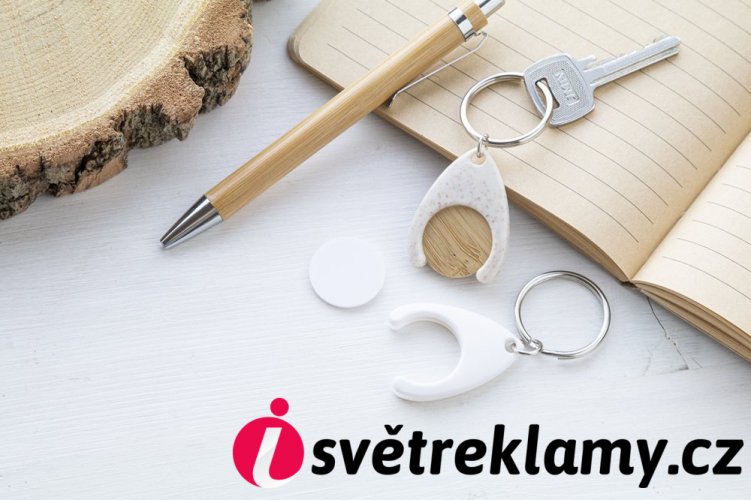 Boinc žeton do košíku z bambusu