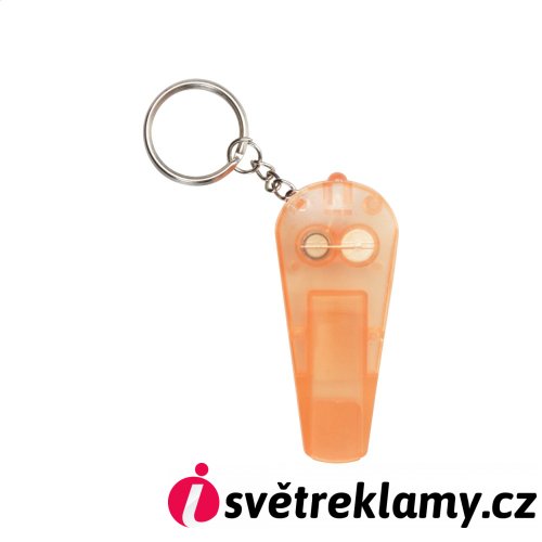 Coach přívěšek na klíče s píšťalkou