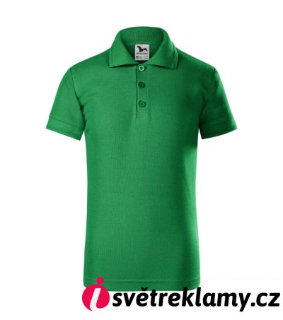 Pique Polo - Barva: bílá, Velikost: 158 cm/12 let