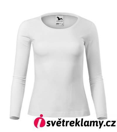 Fit-T LS - Barva: bílá, Velikost: XS