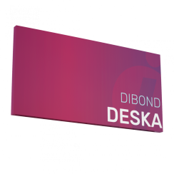 Dibond deska - rozměr na míru
