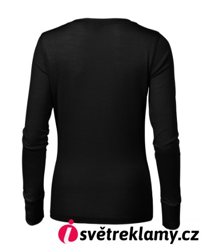 Merino Rise LS - Barva: tmavě šedý melír, Velikost: S