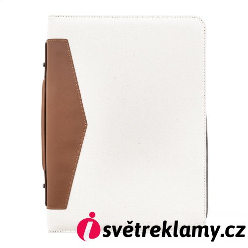 Carbasa Zip sloha na dokumenty z recyklovaného plátna