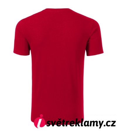 Action V-neck - Barva: garnet, Velikost: S