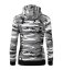 Camo Zipper - Barva: camouflage gray, Velikost: XS