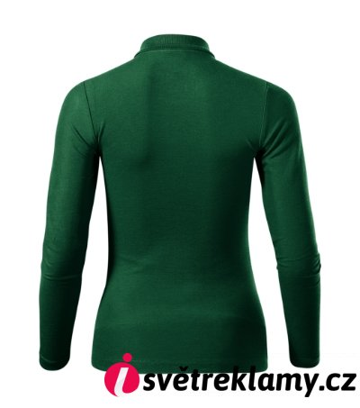 Pique Polo LS - Barva: královská modrá, Velikost: XS